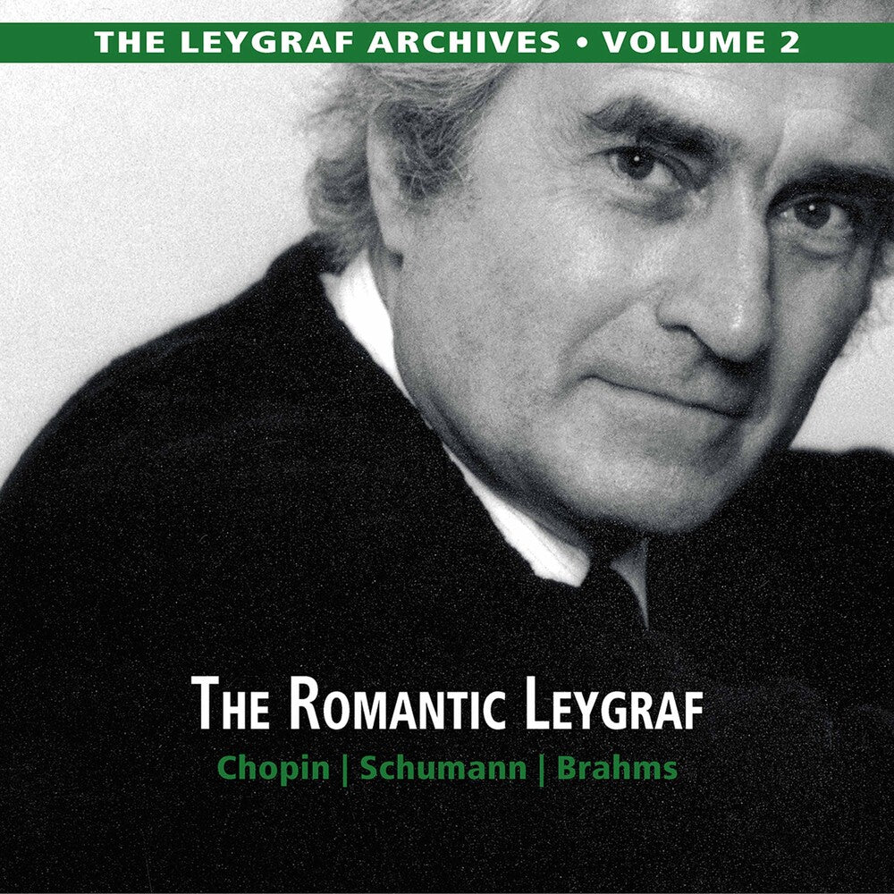 the album cover for Brahms / Leygraf - Leygraf Archives 2
