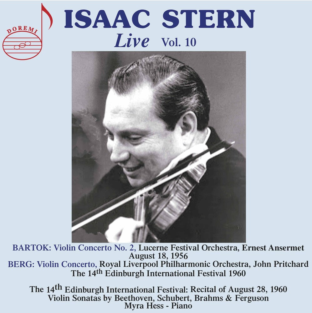 the album cover for Isaac Stern Live 10 / Various (2pk) - Isaac Stern Live 10 / Various (2pk)
