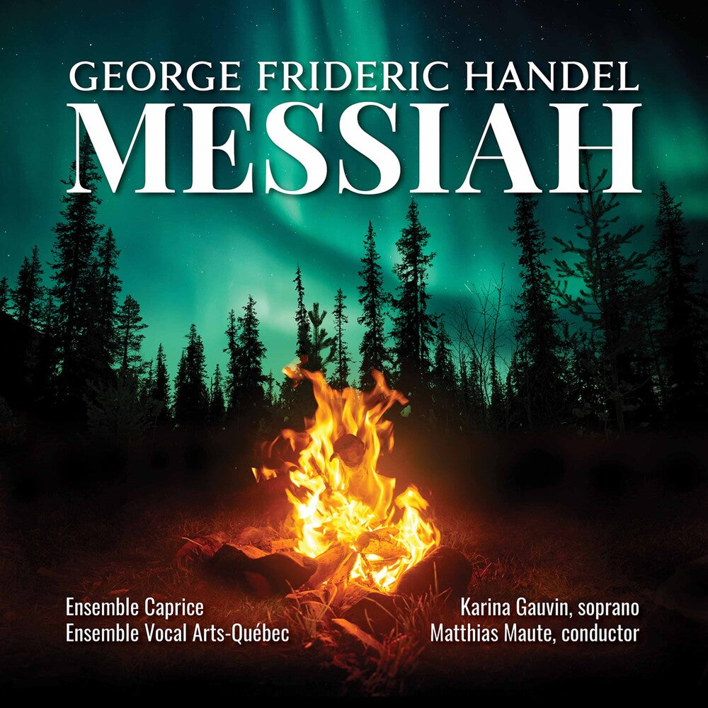 the album cover for Hamburger / Ensemble Caprice / Gauvin - Messiah