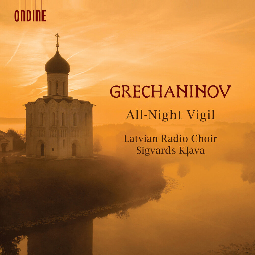 the album cover for Grechaninov / Latvian Radio Choir / Klava - All-Night Vigil 59
