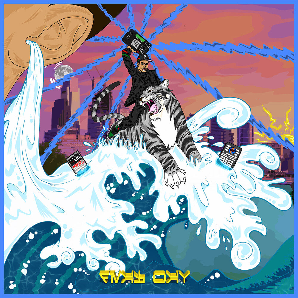 Q Three Aka Ear. Drum - DEAF WAV [LP] Vinyl Record