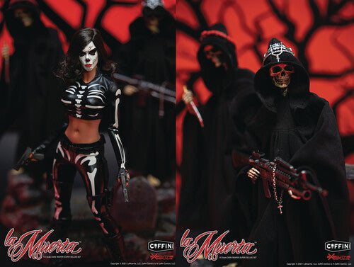 Executive Replicas - La Muerta & Dark Reaper Super Deluxe 1/6th Af 3pc - Collectibles