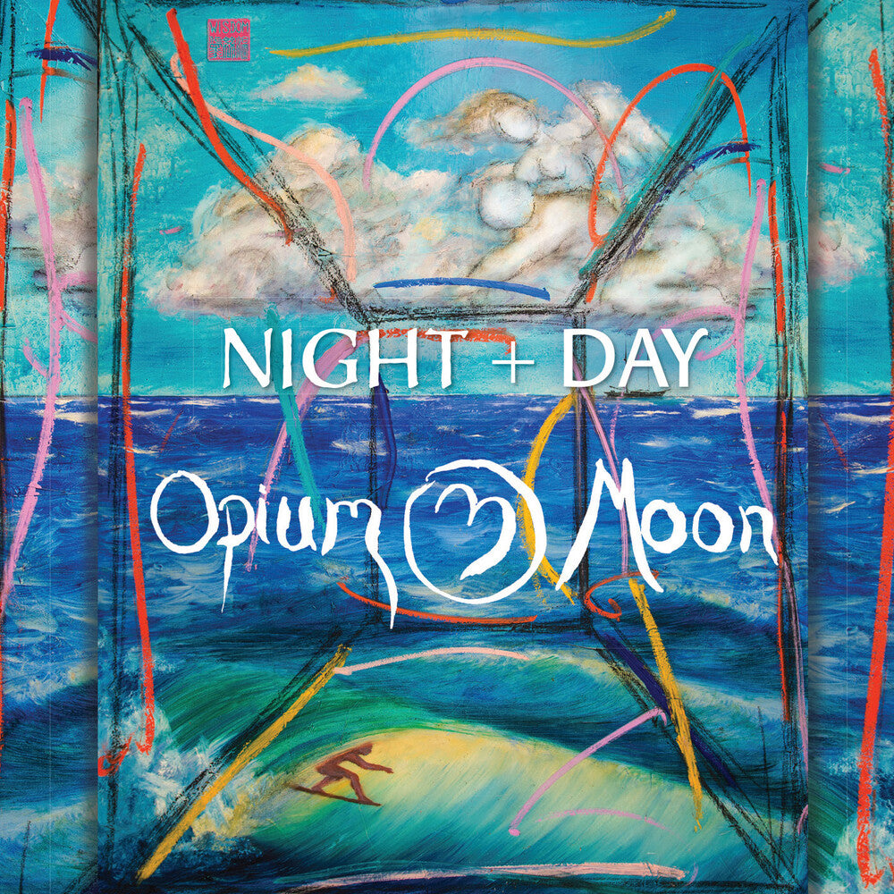 the album cover for Opium Moon - Night + Day