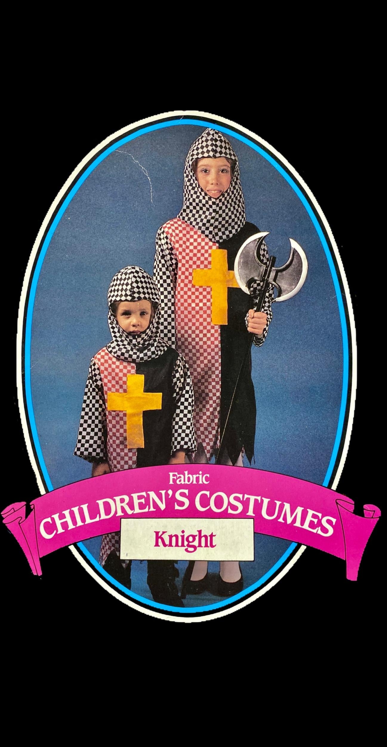 Children's Knight Costume Medieval Coat of Arms MD