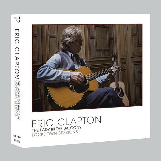 the album cover for Eric Clapton - The Lady In The Balcony: Lockdown Sessions [CD/DVD]