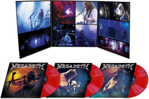 Megadeth - A Night In Buenos Aires [3LP Red] Vinyl Record