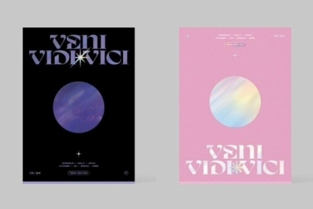 the album cover for Tri.Be - Veni Vidi Vici (Random Cover) (incl. 92pg Photobook, Behide Postcard Set, Name card, 2x Photocards, Concept Photocard, Ticket + 
