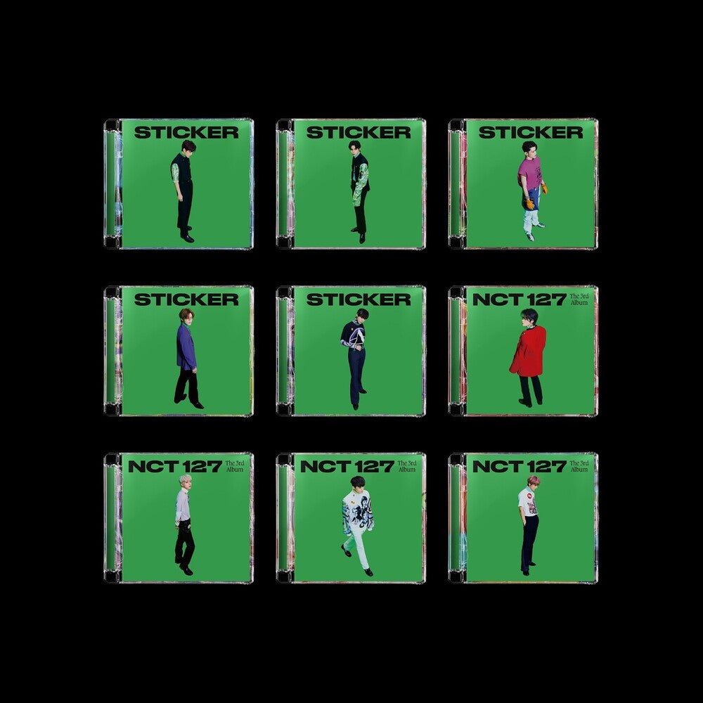 The 3rd Album 'Sticker' [Jewel Case Ver.] [Random Cover] Music CD