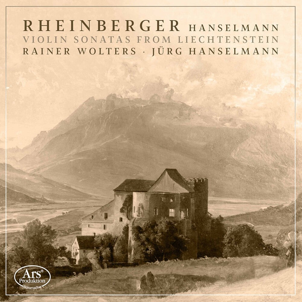 the album cover for Hanselmann / Wolters - Violin Sonatas