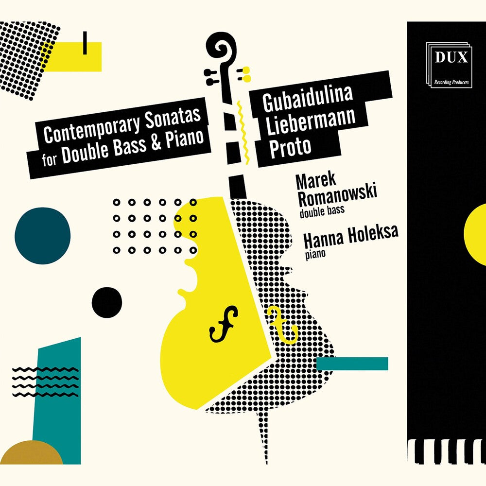 the album cover for Gubaidulina / Romanowski / Holeksa - Contemporary Sonatas