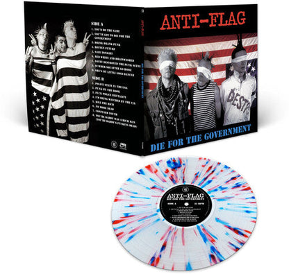 Anti-Flag - Die For The Government [Red/White/Blue Splatter] Vinyl Record
