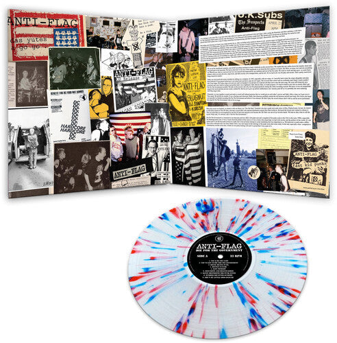 Anti-Flag - Die For The Government [Red/White/Blue Splatter] Vinyl Record