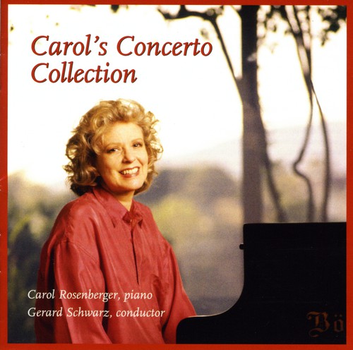the album cover for Carol Rosenberger - Falla, Hanson, Haydn & Strauss: A Concerto Collection