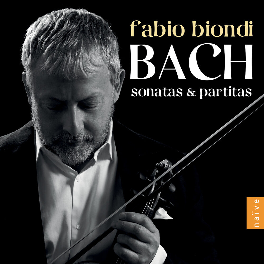 the album cover for J Bach .S. / Biondi - Sonatas & Partitas (2pk)