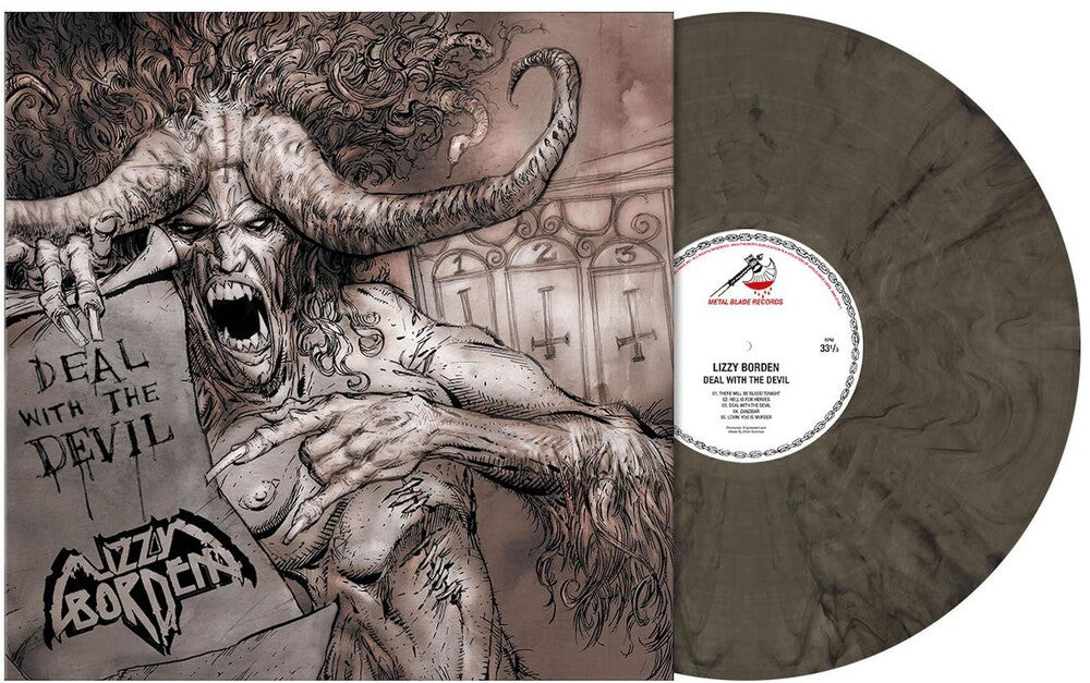 Lizzy Borden - Deal With The Devil [Clear Vinyl] (Gry) Vinyl Record