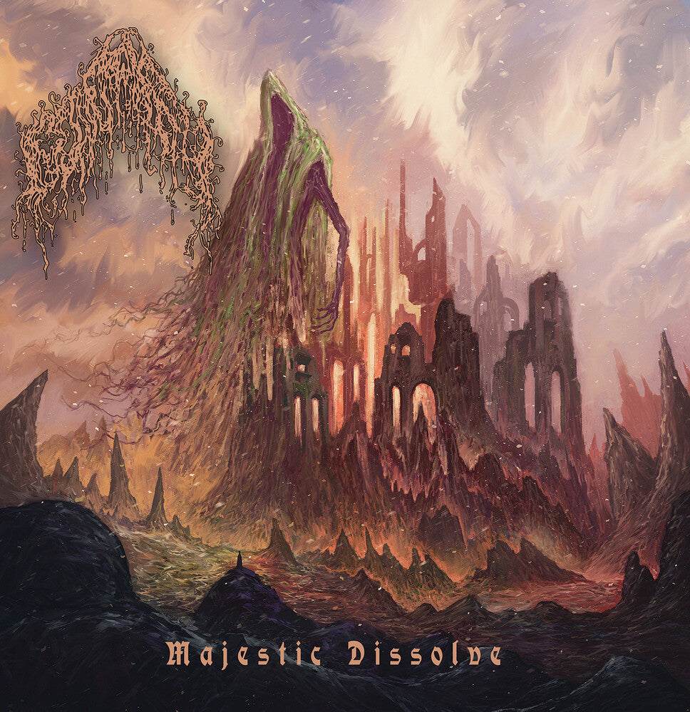 the album cover for Conjureth - Majestic Dissolve