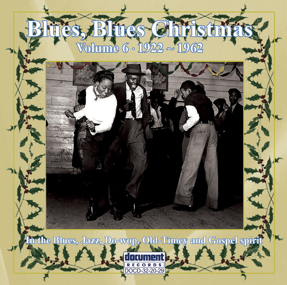 the album cover for Blues Blues Christmas 5 / Various - Blues Blues Christmas 5 / Various