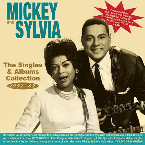 Mickey And Sylvia - Singles & Albums Collection 1952-62 - Music CD