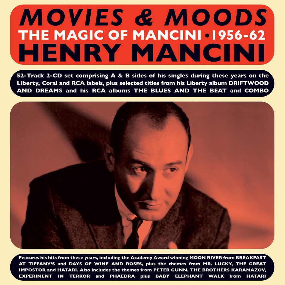 Movies & Moods: The Magic Of Mancini 1956-62 Music CD