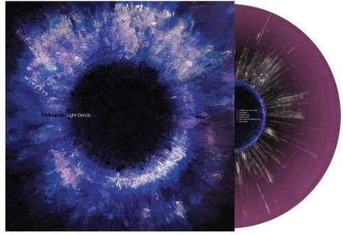 Pridelands - Light Bends - Black in Purple w/ White Splatter Vinyl Record