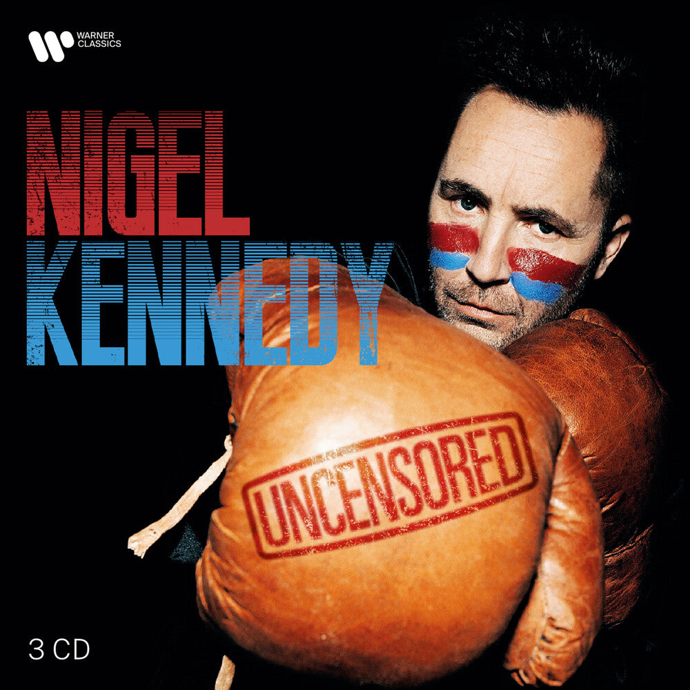 the album cover for Nigel Kennedy - Uncensored