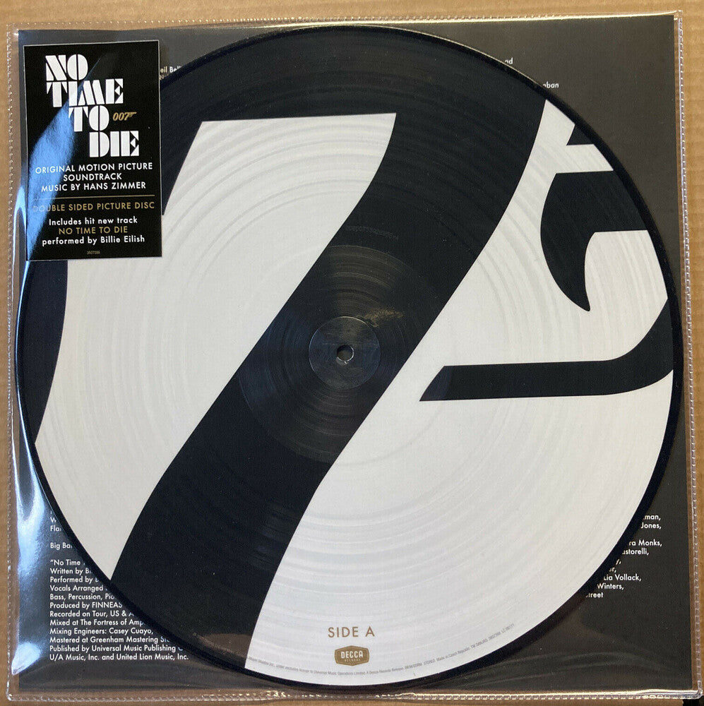 No Time to Die [Import Limited Edition 007 Symbol Version LP] Vinyl Record