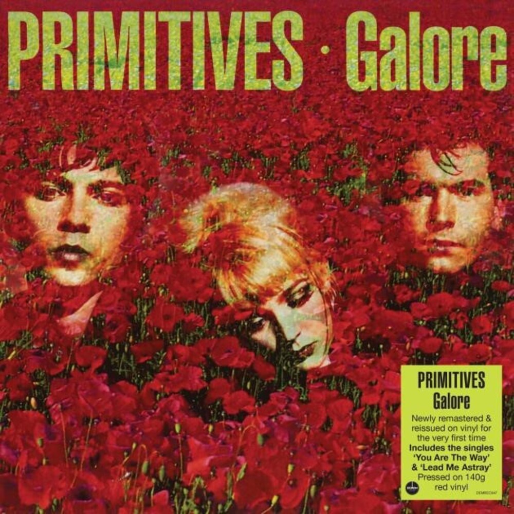 the album cover for Primitives - Galore [Colored Vinyl] (Ofgv) (Red) (Uk)