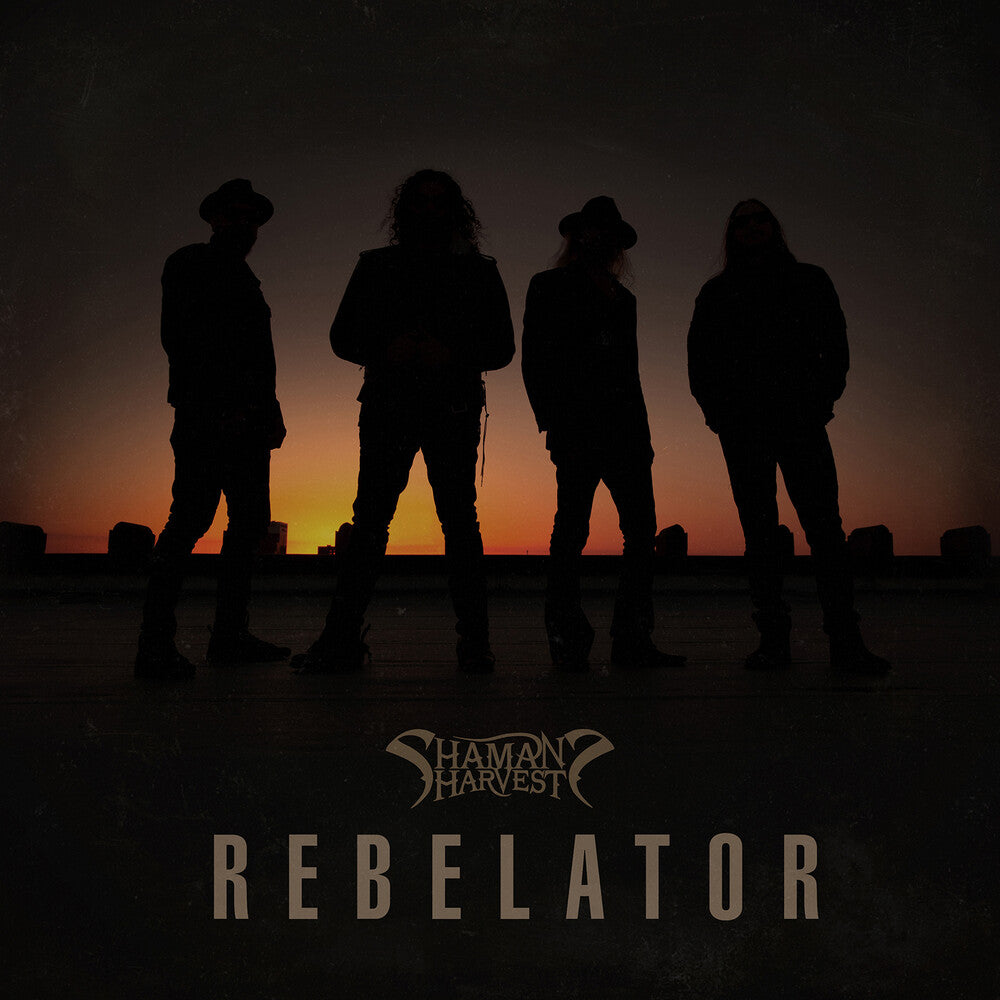 the album cover for Shaman's Harvest - Rebelator