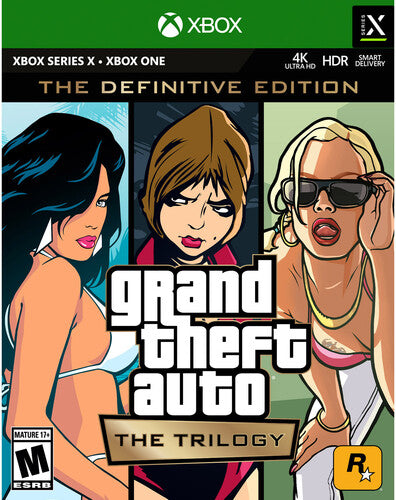 Xb1/xbx Grand Theft Auto: Trilogy - Definitive Ed - Xb1/xbx Grand Theft Auto: Trilogy - Definitive Ed - Video Game