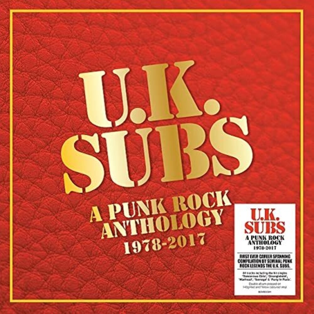 Punk Rock Anthology 1978-2017 [Colored Vinyl] (Ofgv) (Red) Vinyl Record