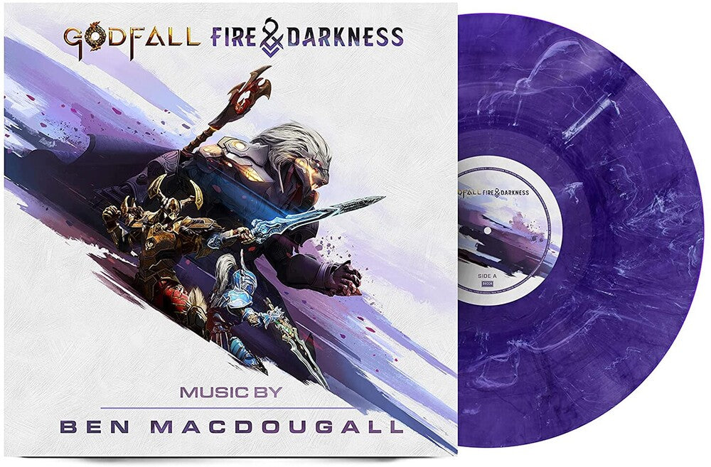 Ben Macdougall  (Colv) (Purp) - Godfall: Fire & Darkness [Colored Vinyl] (Purp) Vinyl Record