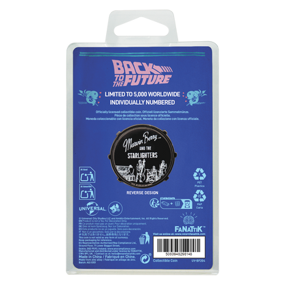 Back to the Future Limited Edition Marvin Berry & The Starlighters Coin