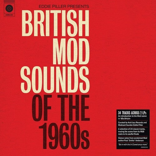 Various Artists - Eddie Piller Presents British Mod Sounds Of The 1960S / Various [140-Gram Black Vinyl] Vinyl Record