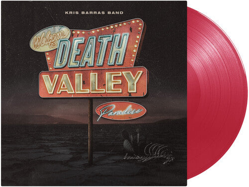 Kris Barras Band - Death Valley Paradise (Transparent Red) Vinyl Record