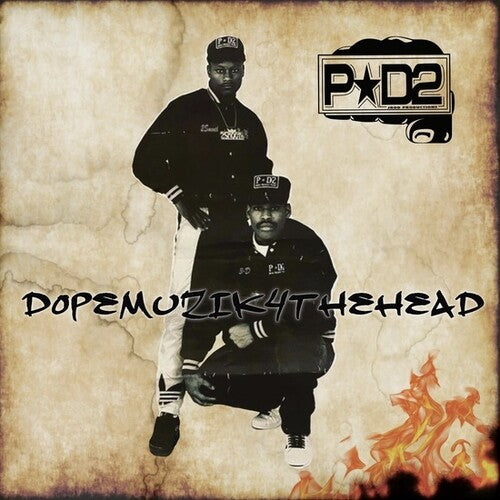 P-d2 - Dopemuzik4thehead - Vinyl Record