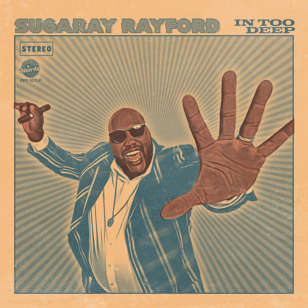 Sugaray Rayford - In Too Deep [Sea Blue LP] Vinyl Record