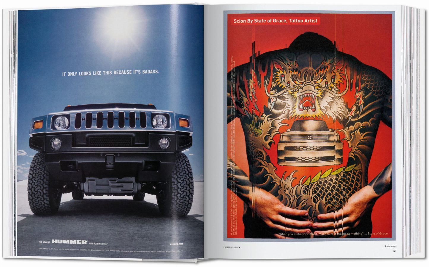 All-American Ads of the 2000s (German, French, English) Book