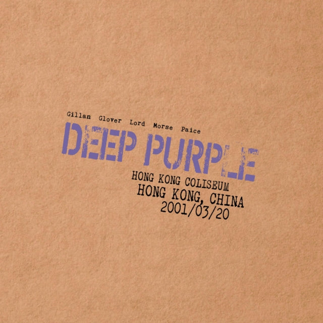 Deep Purple - Live In Hong Kong (Purple Marble/3LP) Vinyl Record