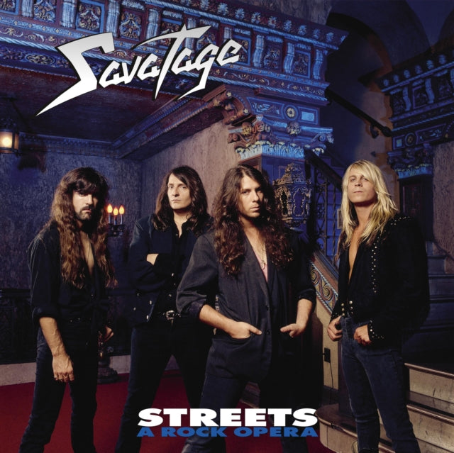 Savatage - Streets - A Rock Opera (Ocean Blue Vinyl/2LP) Vinyl Record