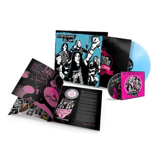 Alice Cooper - Live From The Astroturf (Blue Curacao Vinyl/LP/DVD) Vinyl Record