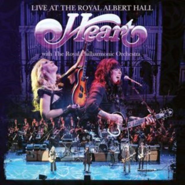 Heart - Live At The Royal Albert Hall (Marbled White/Violet/2LP) Vinyl Record
