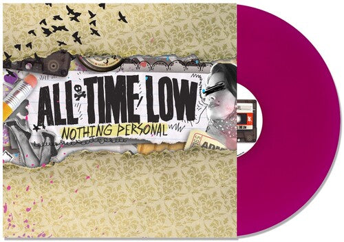 All Time Low - Nothing Personal [Neon Purple] Vinyl Record