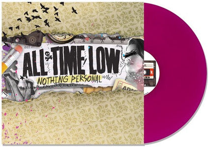 All Time Low - Nothing Personal [Neon Purple] Vinyl Record