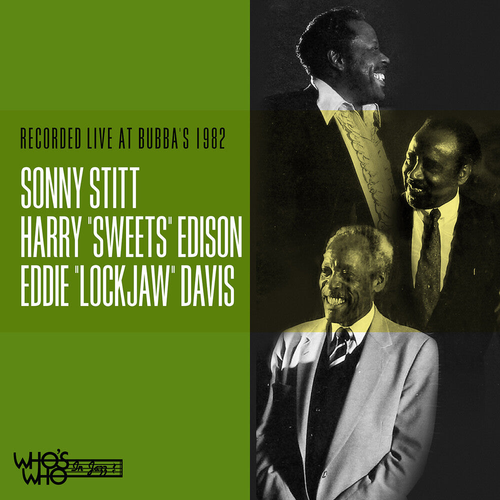 the album cover for Sonny Stitt  / Edison,Harry - Recorded Live At Bubba's 1982 (Mod)