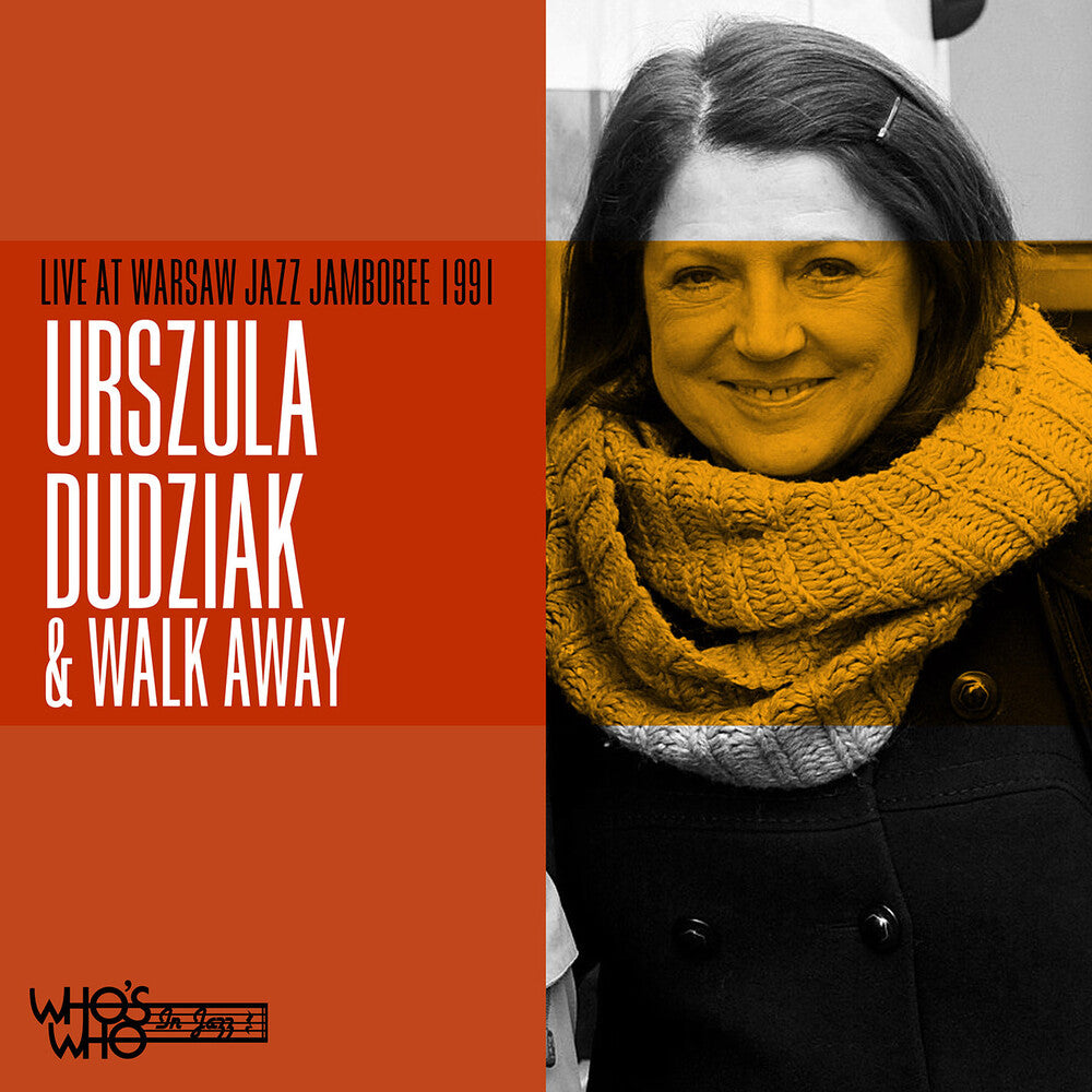 the album cover for Urszula Dudziak  / Walk Away - Live At Warsaw Jazz Jamboree 1991 (Mod)