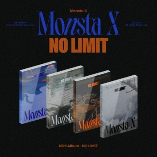Monsta X - No Limit (incl. 96pg Photobook, Photocard, Sticker + Folded Poster) Music CD