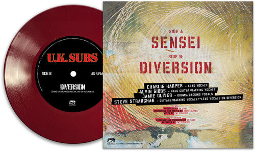 UK Subs - Sensei (Red) Vinyl Record
