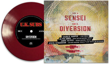 UK Subs - Sensei (Red) Vinyl Record