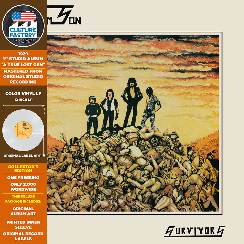 Samson - Survivors (Milky Clear) [Colored Vinyl] [Clear Vinyl] (Grn) Vinyl Record