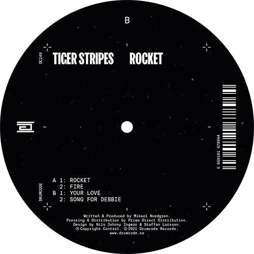 Tiger Stripes - Rocket Vinyl Record